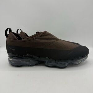 NIKE AIR VAPORMAX MOC ROAM SLIP ON SAMPLE MENS SIZE 9 BROWN/BLACK DZ7273-159